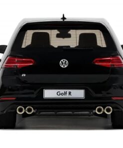 2017 Volkswagen Golf VII R 5 Deep Black Limited Edition to 2000 pieces Worldwide 1/18 Model Car by Otto Mobile